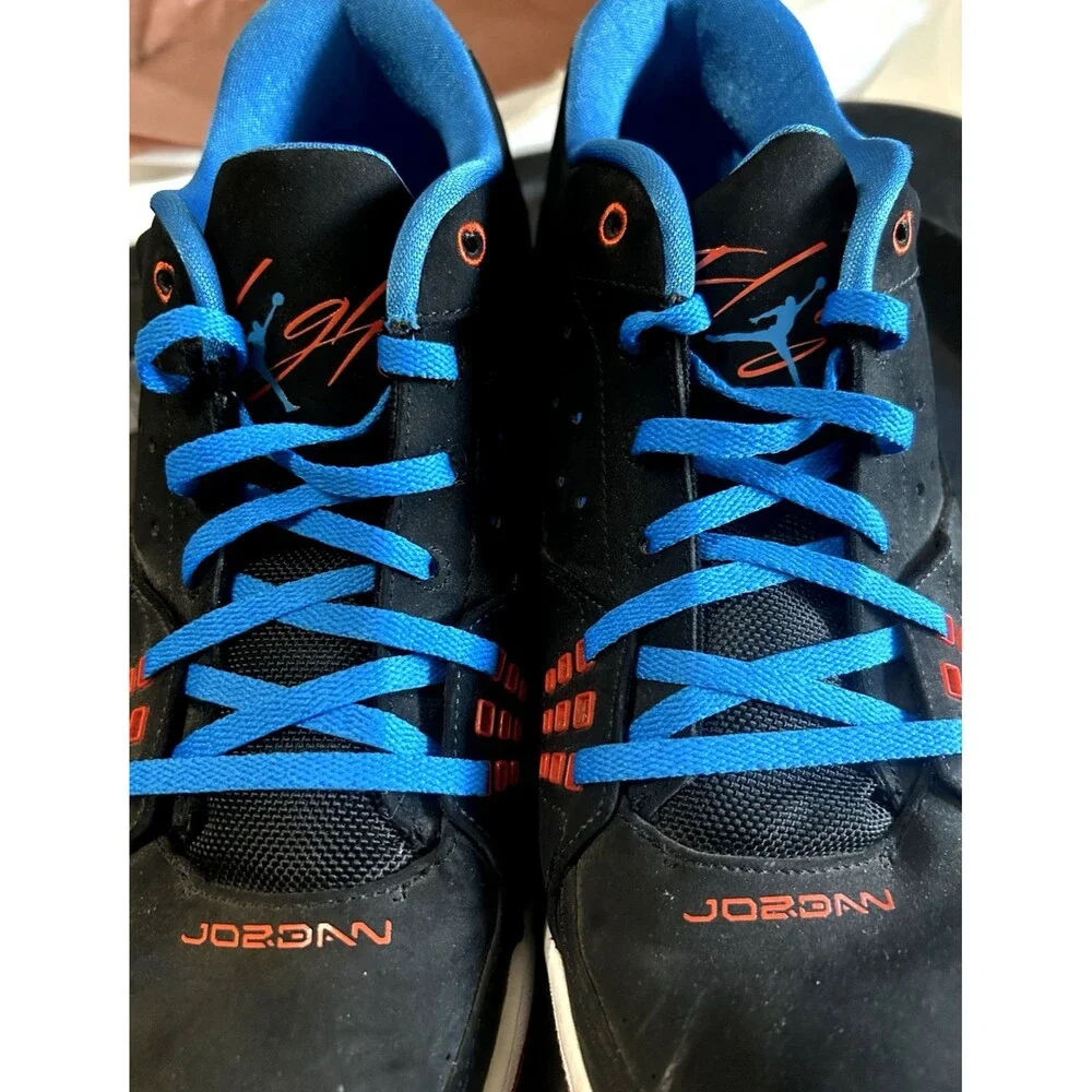 Jordan SC-1 Mens Size 11.5 Low Black Blue Red Shoe Sneaker 599929-007